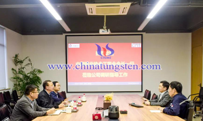 鎢協(xié)會長一行到上海江蘇企業(yè)調研圖片