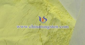 Nano Tungsten Oxide Applied for Nano-ceramic Dispersion Solution nano tungsten oxide applied for nano-ceramic dispersion solution image