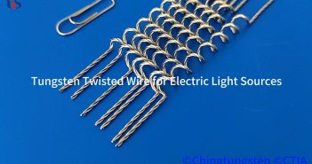【Know Tungsten】Tungsten Twisted Wire for Electric Light Sources tungsten twisted wire photo