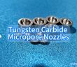 tungsten carbide micropore nozzles