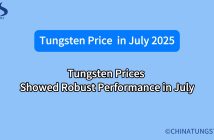 Tungsten Prices Showed Robust Performance in July