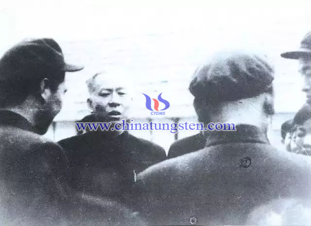 1957年3月27日，國家主席劉少奇來廠視察