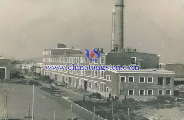 1959年底，601廠主要廠房竣工全景圖